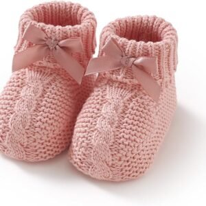dovfanny botines de bebé recién nacidos, 100% algodón