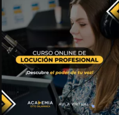 curso online de locución profesional